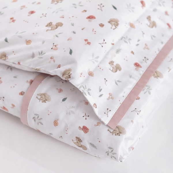 lencol cogumelos rose